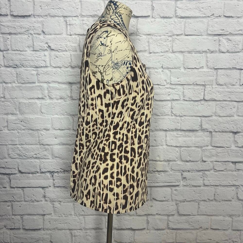 CAbi Leopard Print Tank Style # 3070 Women Size Small - Picture 2 of 8